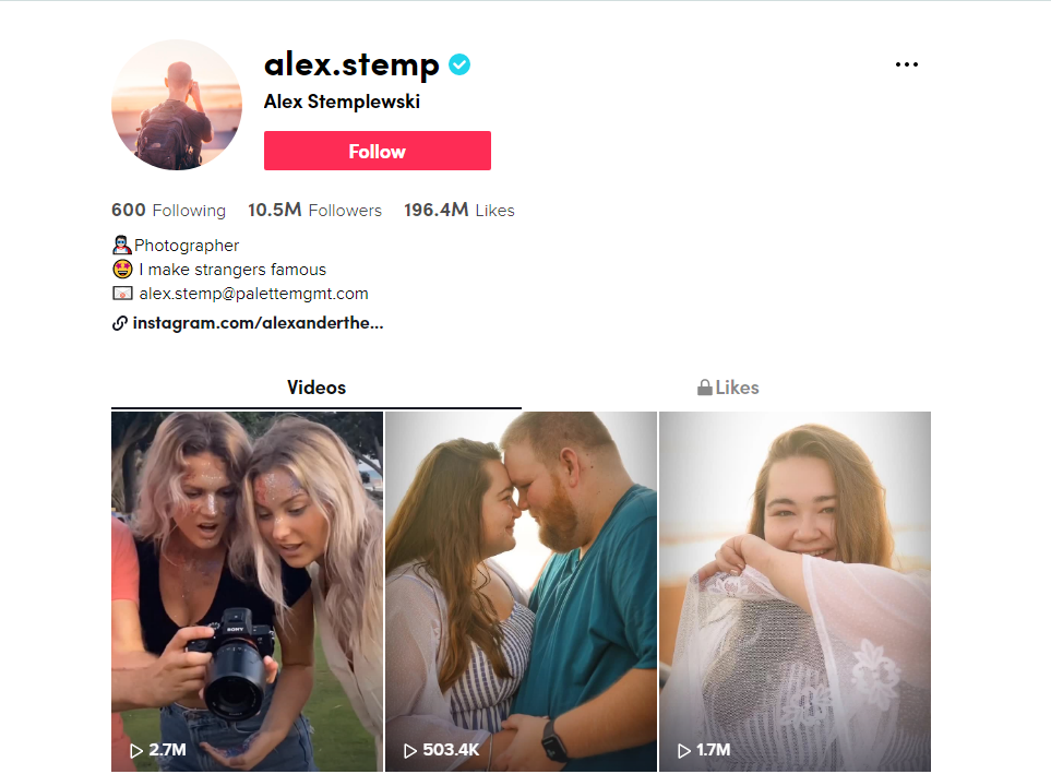 TikTok for photographers