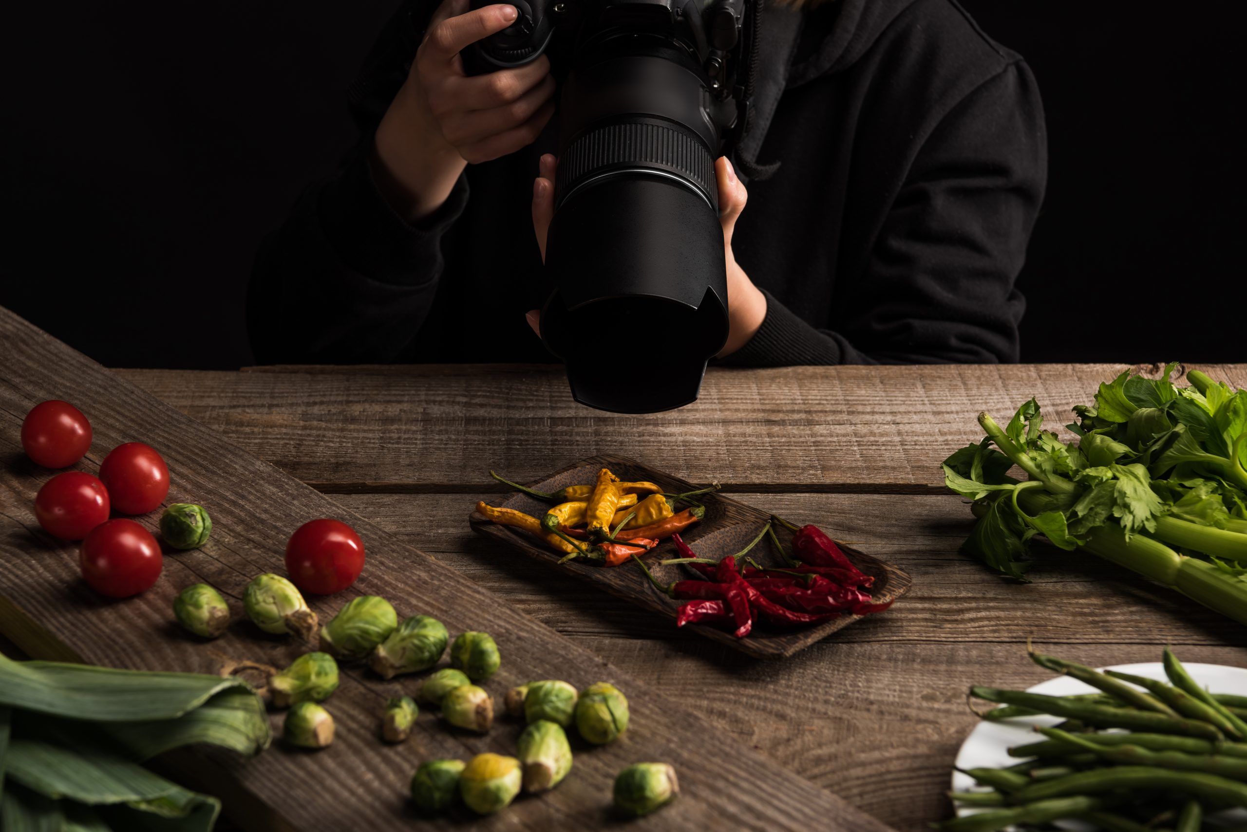 setting up a photography studio at home