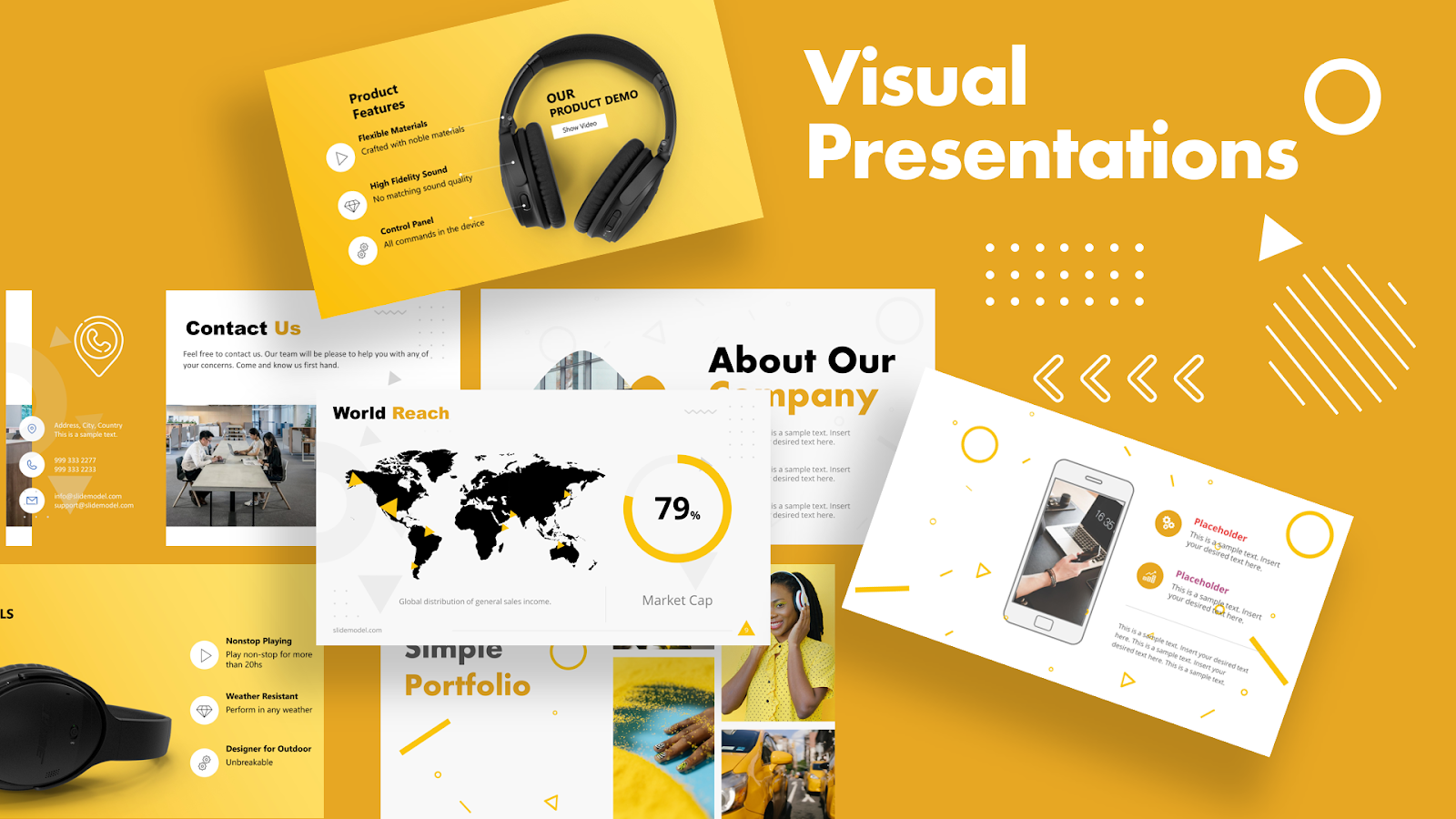 visual presentation can be made more effective by using animation