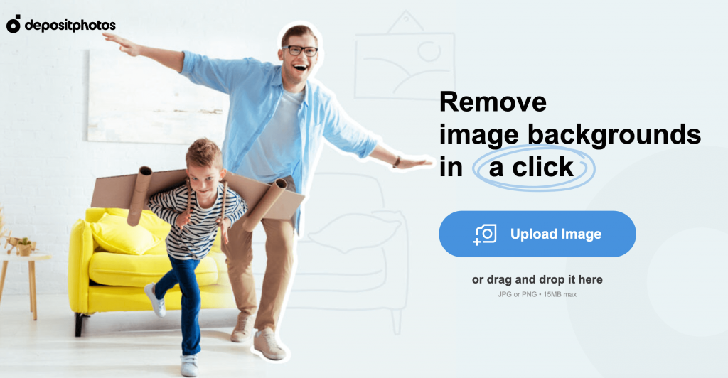 Depositphotos Background Remover App