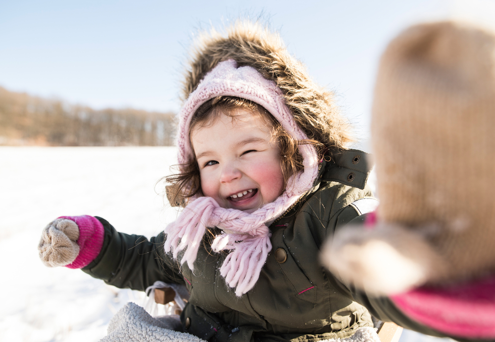 outdoor photo on a sunny winter day